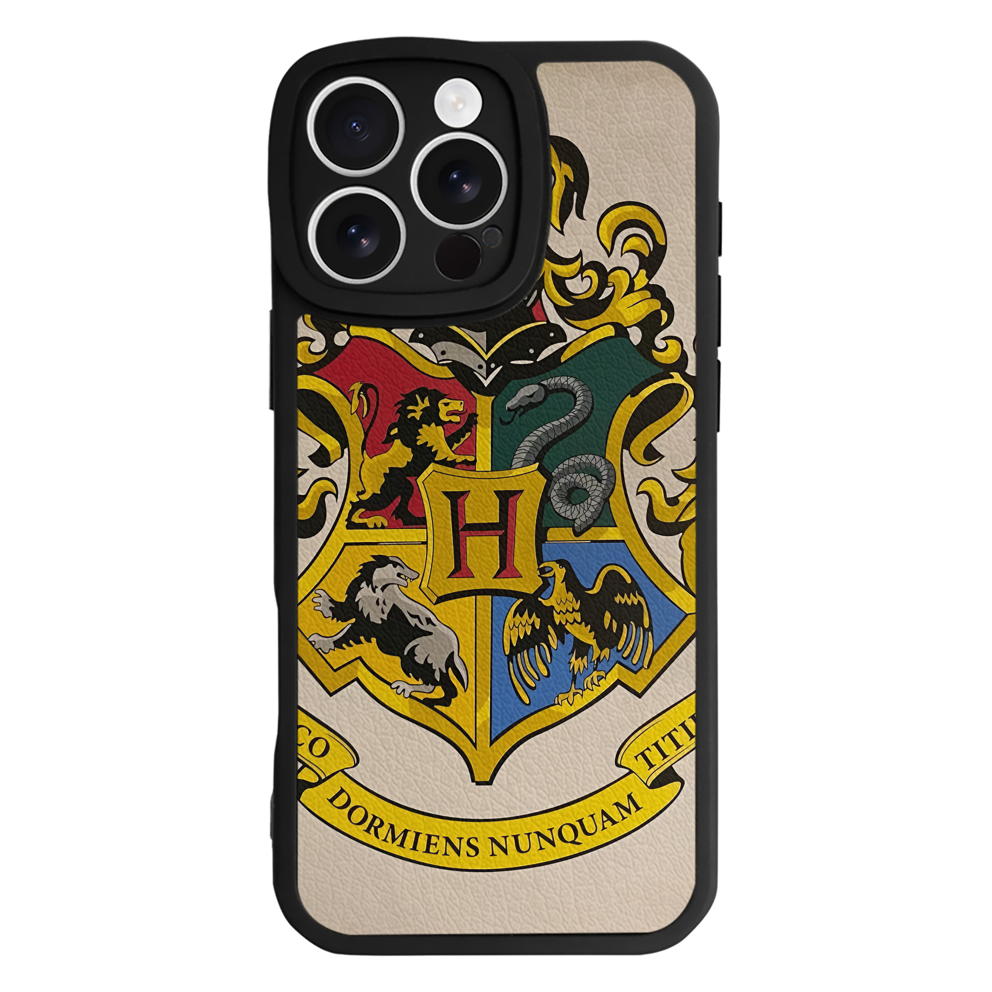 （画像用） Harry Potter ハリー・ポッターシリーズ 【iPhone 16シリーズ対応】シリコンスマホケース（レザー調） 材質：シリコン